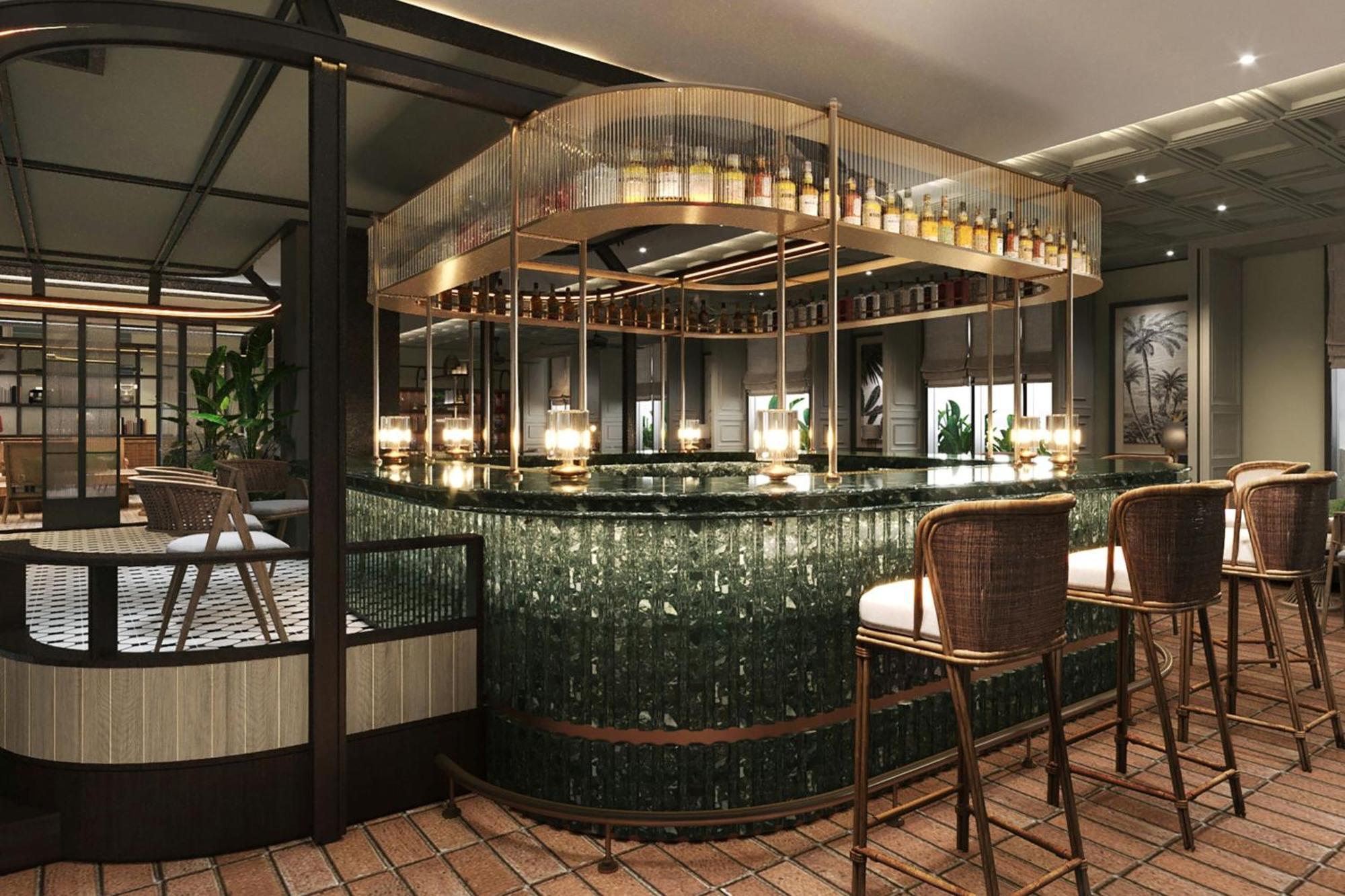 The Millen Penang, Autograph Collection Hotel Джордж Таун Екстериор снимка The bar at the restaurant
